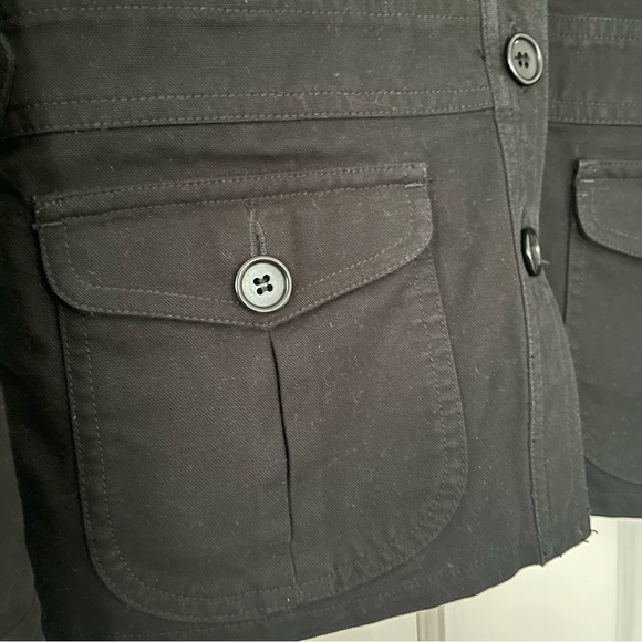 Jones New York Black Lightweight Jacket. Size Medium. - Picture 8 of 13